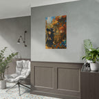 Enchanted Anime Market Poster: Witch & Owl Fantasy Art Print