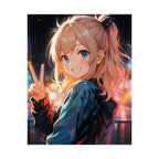 Anime Art Poster: Giclée Print, Vibrant Home Decor
