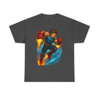 Jet-Powered Anime Hero T-Shirt: Epic Gamer Apparel