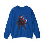 Dark Elf Archer Anime Sweatshirt, Graphite Heather Pullover | Epic Anime Apparel Original