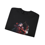 Dark Elf Archer Anime Sweatshirt, Graphite Heather Pullover | Epic Anime Apparel Original