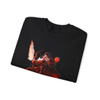 Dark Flame Archer Anime Sweatshirt, Black Pullover | Epic Anime Apparel Original