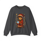 Anime Christmas Boy Sweatshirt Cute Holiday Gift Cozy Winter Apparel for Anime Fans and Gamers