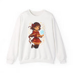 Anime Christmas Girl Sweatshirt Cute Holiday Gift Cozy Winter Apparel for Anime Fans and Collectors