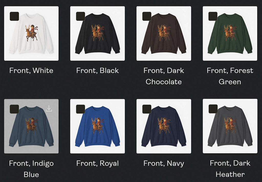 Anime Christmas Boy Sweatshirt Cute Holiday Gift Cozy Winter Outfit for Anime Fans and Collectors