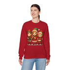 Anime Christmas Elf Sweatshirt Cute Holiday Gift Cozy Winter Apparel for Anime Fans and Gamers