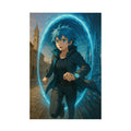 Anime Time Traveler Poster: Giclée Print for Gamers & Anime Fans