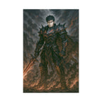 Epic Anime Fantasy Art Poster: Gamer Room Decor