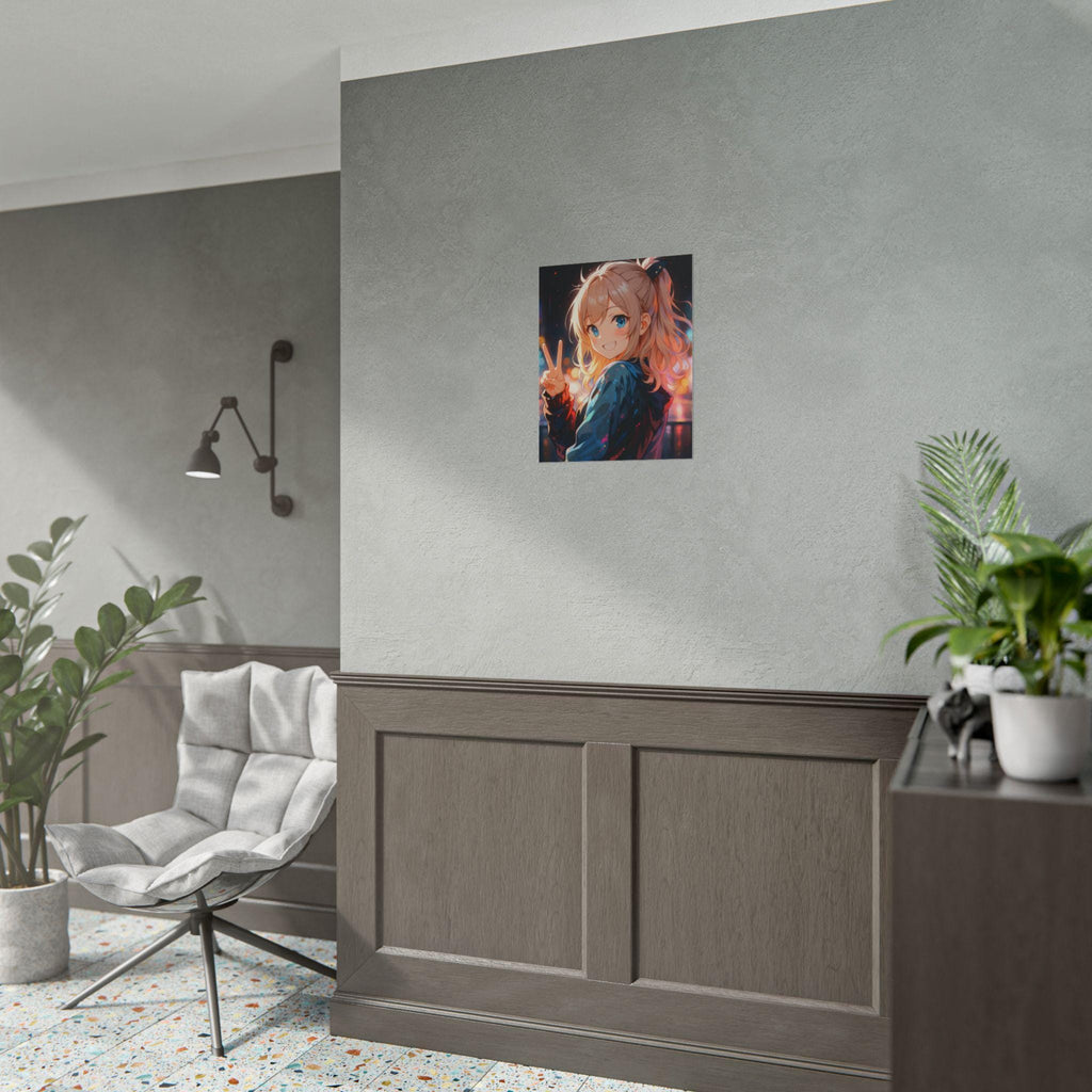 Anime Art Poster: Giclée Print, Vibrant Home Decor