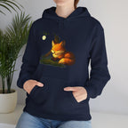 Cozy Fox Hoodie Winter Sweatshirt Warm Woodland Animal Pullover Gift for Nature Lovers and Anime Fans