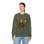 Elf Archer Anime Sweatshirt Sand Color Unisex Pullover Japanese Fantasy Ranger Gift