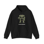 Ironclad Sentinel Mech Hoodie Anime Robot Streetwear Gift for Gamers and Sci-Fi Fans | Epic Anime Apparel