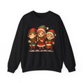 Anime Christmas Elf Sweatshirt Cute Holiday Gift Cozy Winter Apparel for Anime Fans and Gamers