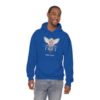 Angel Anime Hoodie Elyndra Caelum Pastel Wings Sweatshirt Gift for Anime Lovers and Fantasy Fans