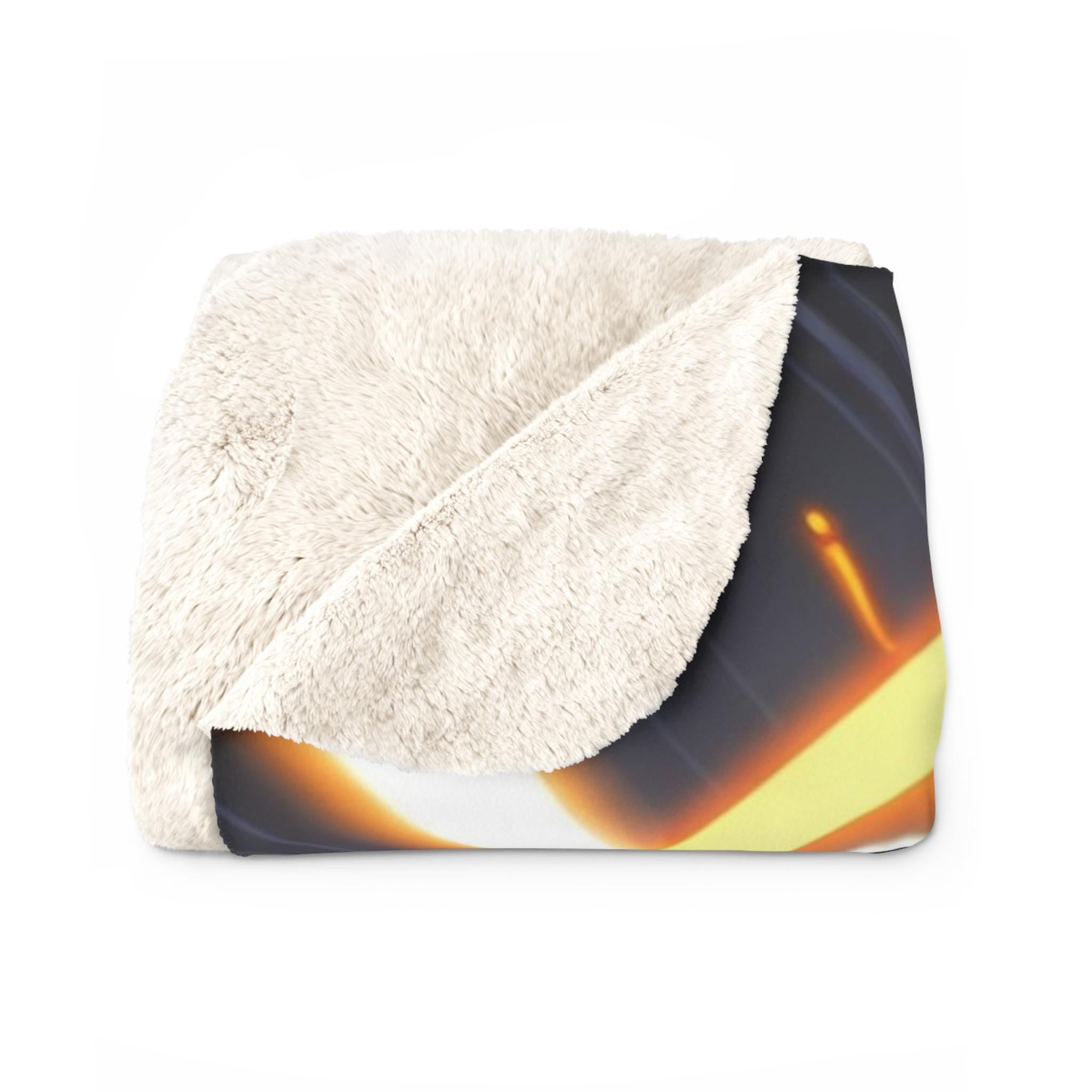 Anime Hero Sherpa Blanket Red Suit Lightning Punch Manga Superpower Cozy Fleece Gift for Anime Lovers and Gamers