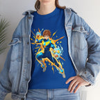 Anime Lightning Hero T-Shirt Neon Electric Power Splash Shirt for Anime Fans and Gamers Gift