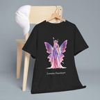 Fairy Queen Anime Shirt Lunara Dawnwyn T-Shirt Magical Butterfly Wings Fantasy Gift for Anime Lovers and Dreamers