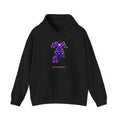 Dark Lightning Anime Hoodie, Drayk Nexolt Sweatshirt | Neon Purple Anime Streetwear | Electric Energy Hoodie | Anime | Epic Anime Apparel
