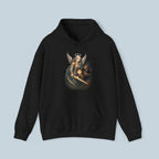 Guardian Angel Hoodie Anime Style, Protective Angel and Child Artwork Spiritual Gift Hoodie for Anime Fans and Collectors