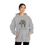 Ironclad Sentinel Mech Hoodie Anime Robot Streetwear Gift for Gamers and Sci-Fi Fans | Epic Anime Apparel