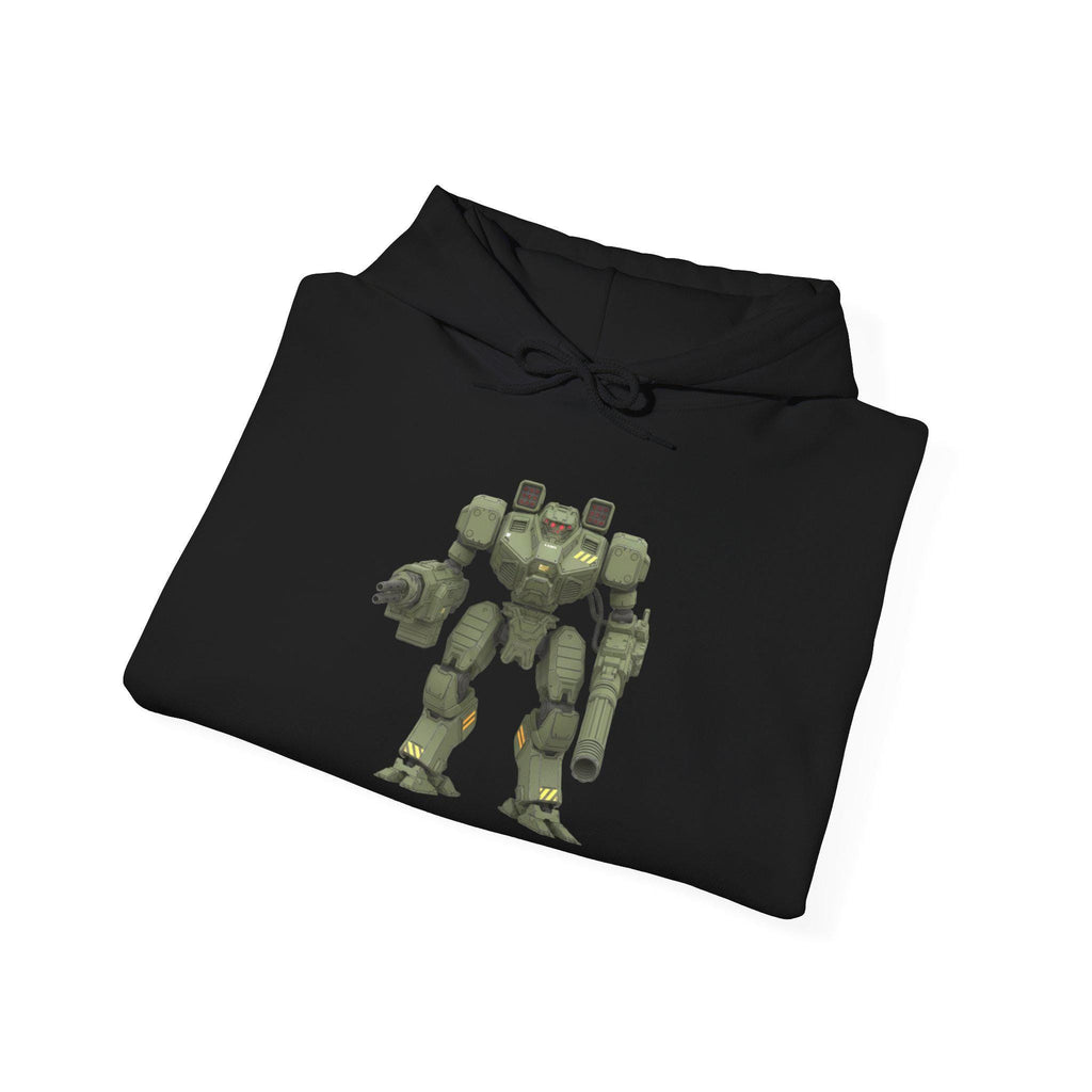 Ironclad Sentinel Mech Hoodie Anime Robot Streetwear Gift for Gamers and Sci-Fi Fans | Epic Anime Apparel