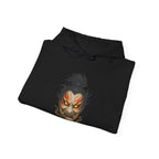 Oni Spirit Hoodie Japanese Demon Mask Sweatshirt Streetwear Anime Aesthetic Gift for Him Her