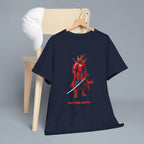 Hattori Akuma Samurai Anime T-Shirt Red Warrior Streetwear Techwear Gift for Anime Fans and Gamers