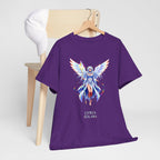 Anime Angel T-Shirt Lyria Solara Celestial Wings Shirt Magical Girl Gift for Anime Lovers and Fantasy Fans