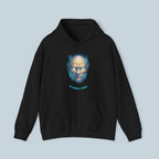 Ethereal Spirit Hoodie Anime Glow Face Pullover Gift for Gamers and Fantasy Fans Streetwear Mystic Aura