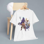 Paladin Cleric Mage Barbarian T-Shirt Fantasy RPG Party Anime Gamer Gift for D&D Fans and Dungeon Masters