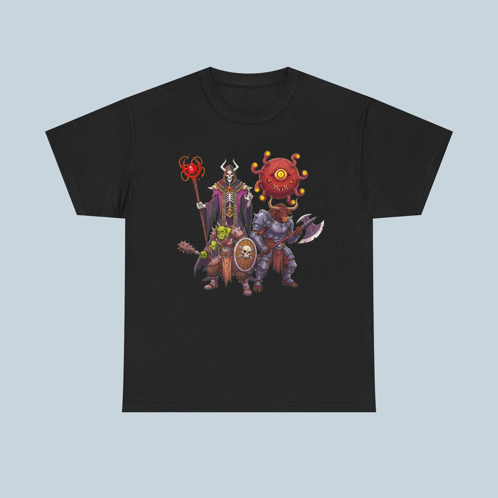 Lich Orc Beholder Minotaur T-Shirt Fantasy RPG Villain Squad Anime Gamer Gift