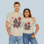 Lich Orc Beholder Minotaur T-Shirt Fantasy RPG Villain Squad Anime Gamer Gift
