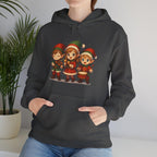 Cute Christmas Elf Hoodie Anime Holiday Sweatshirt Cozy Xmas Gift Kawaii Winter Outfit for Women Teens Gamers