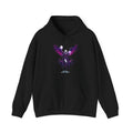 Nyxa Auralight Hoodie Anime Dark Sorceress Sweatshirt Magical Wings Neon Purple Gothic Fantasy Gift for Anime Lovers and Gamers