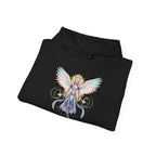 Angel Anime Hoodie Elyndra Caelum Pastel Wings Sweatshirt Gift for Anime Lovers and Fantasy Fans