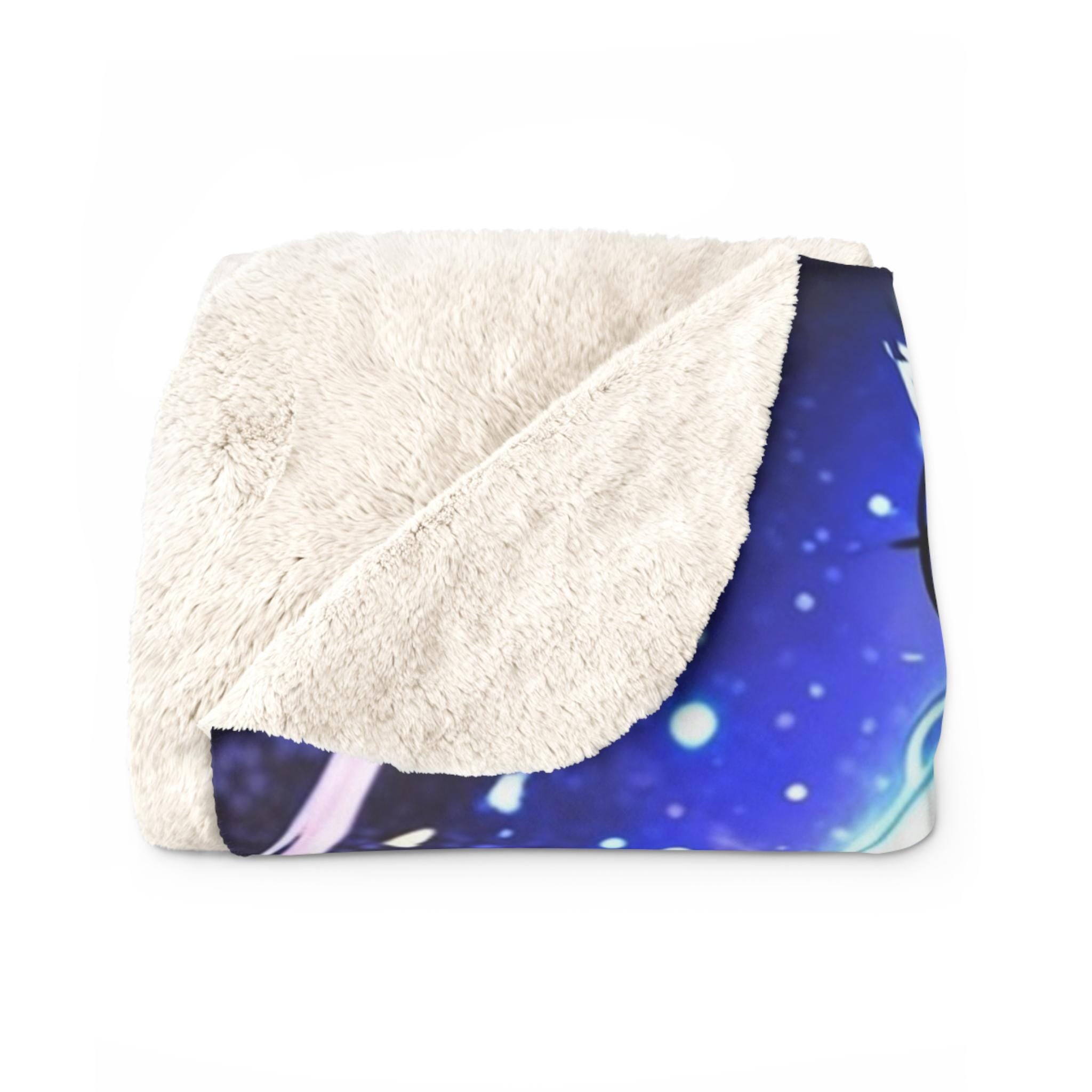 Electric Anime Duo Blanket Superhero Couple Sherpa Throw Cool Power Gift for Him or Her Cozy Anime Decor