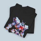 Retro Mech Anime T Shirt Robot Warrior Tee 80s Mecha Style Graphic Gift for Anime Fans and Gamers