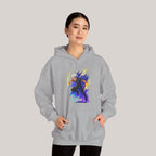 Anime Lightning Hero Hoodie Neon Glow Streetwear Electric Power Gift for Anime Lovers and Gamers