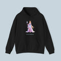 Elowyn Starlight Hoodie Anime Sorceress Hoodie Pastel Fantasy Pullover Magic Staff Gift for Anime Fans and Gamers