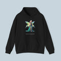 Aurelyn Starlight Hoodie Anime Fairy Hoodie Fantasy Glow Wings Pullover Magical Forest Queen Gift for Anime Fans and Gamers