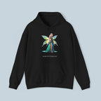 Aurelyn Starlight Hoodie Anime Fairy Hoodie Fantasy Glow Wings Pullover Magical Forest Queen Gift for Anime Fans and Gamers