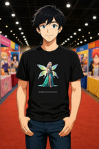 Aurelyn Starlight Hoodie Anime Fairy Hoodie Fantasy Glow Wings Pullover Magical Forest Queen Gift for Anime Fans and Gamers