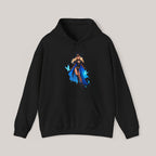 Anime Witch Hoodie Magical Girl Sweatshirt Blue Butterfly Spellcaster Gift for Anime Lovers and Gamers