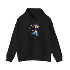 Anime Witch Hoodie Blue Spellbook Magical Girl Sweatshirt Fantasy Sorceress Gift for Anime Fans and Gamers