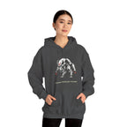Jackal Ambush Hunter Hoodie Sci-Fi Cyberpunk Robot Sweatshirt for Gamers Futuristic Mech Streetwear Gift for Anime and Tech Fans