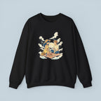 Kawaii Anime Couple Sweatshirt Cute Picnic Aesthetic Cozy Japanese Style Streetwear Gift for Anime Fans