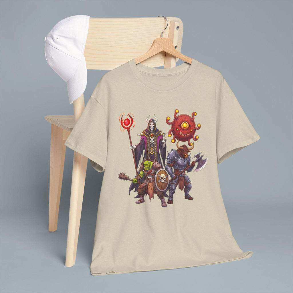 Lich Orc Beholder Minotaur T-Shirt Fantasy RPG Villain Squad Anime Gamer Gift