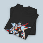Retro 90s Mech Anime T Shirt Classic Robot Warrior Tee Vintage Mecha Graphic Gift for Anime Fans and Gamers
