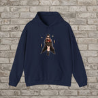 Occult Candlelit Grimoire Gothic Anime Hoodie