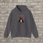 Occult Candlelit Grimoire Gothic Anime Hoodie